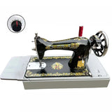 Pequena máquina De Costura Elétrica, Cabeça De Máquina De Costura Doméstica Old Fashioned, Ferramentas De Costura Portáteis