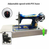 Pequena máquina De Costura Elétrica, Cabeça De Máquina De Costura Doméstica Old Fashioned, Ferramentas De Costura Portáteis