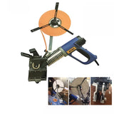 Pequeno Manual Woodworking Edge Banding Machine, Curva e Banda Reta, Decoração para casa