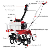 Pequeno rebento giratório da gasolina agrícola, cortador de grama multifuncional, micro rebento para equipamento de afrouxamento do solo