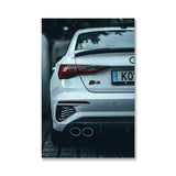 Performance Sports Car C63 M4 S3 Racing Car Poster Print Canvas Painting, Home Decor, Wall Art Picture for Living Room