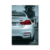 Performance Sports Car C63 M4 S3 Racing Car Poster Print Canvas Painting, Home Decor, Wall Art Picture for Living Room