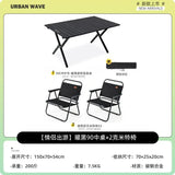Picnic Folding Table Camping Carbon Steel Table Portable Outdoor Folding Table and Chair