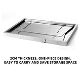 Picnic Grill Outdoor BBQ Portable Folding Stainless Steel Stove Embedded Oven BBQ Accessories Camping Supplies Cookware