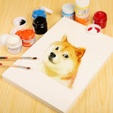 Pintura a óleo Stick Special Square Paper, Crayon macio, 8K espessado, cor de chumbo, Art Sketch, papéis em branco, 40 folhas, 160g