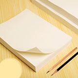 Pintura a óleo Stick Special Square Paper, Crayon macio, 8K espessado, cor de chumbo, Art Sketch, papéis em branco, 40 folhas, 160g