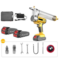 Pistola De Graxa Elétrica Recarregável, Alta Pressão, Máquina De Manteiga Dedicada Escavadeira