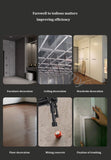 Pistola de pregos pneumática sem fio ajustável, Fast Gás Nailer, Air Nailer para Carpintaria, Porta de concreto, Calha, decorativa, Fixa