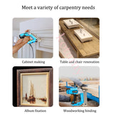 Pistola elétrica para construção de móveis, grampeador Wood Frame, ferramenta DIY, ferramentas de carpintaria e madeira, 2300W
