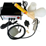 Pistola eletrostática manual portátil, equipamento de pulverização pequeno, revestimento do pó, 110V, 220V