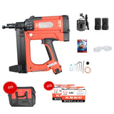 Pistola pneumática do prego com bateria de lítio, Air Nailer, quadro e entroncamento ferramentas, pistola do prego do gás, 7. 2V