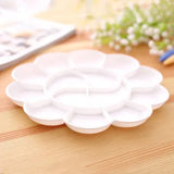 AOOKMIYA  Plastic plum blossom palette plate acrylic gouache watercolor textile pigment palette plate 2pcs free shopping