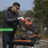 Plataforma móvel portátil escada, bancada de aço inoxidável, cavalo fezes, DIY, 250kg, 7 em 1