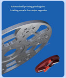 Polidor De Piso Epóxi, Máquina De Moagem A Vácuo, Cimento, Piso De Concreto, Solidificação, Polimento, Remoção De Tinta, Moedor