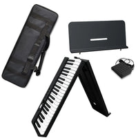 Portable 88 Keys Foldable Piano Digital Piano Multifunctional Electronic Keyboard Piano for Piano Student Musical Instrument