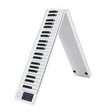 Portable 88 Keys Foldable Piano Digital Piano Multifunctional Electronic Keyboard Piano for Piano Student Musical Instrument