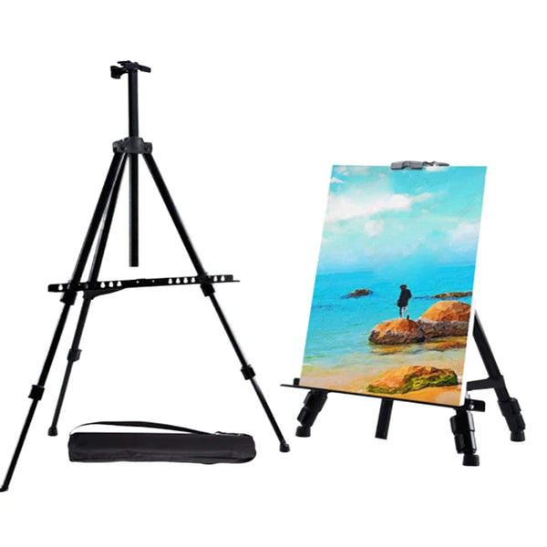 AOOKMIYA Portable Adjustable Metal Sketch Easel Sketch Drawing For Art