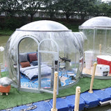 AOOKMIYA Portable Foldable Outdoor Camping Resort Hotel Prefab House Pop Up Winter Luxurious Inflatable Lodge Dome Bubble Tent