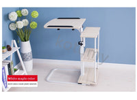 Portable Lifting Computer Desk, Dobrável ao lado da mesa do portátil, Home Learning Desk, Notebook