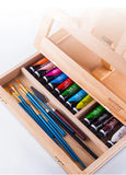 AOOKMIYA Portable Sketch Easel Wooden Desktop Easel Artist Tabletop Drawing Board Stand Easel For Watercolor Oil Painting Art Supplies
