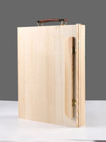 AOOKMIYA Portable Sketch Easel Wooden Desktop Easel Artist Tabletop Drawing Board Stand Easel For Watercolor Oil Painting Art Supplies