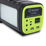 AOOKMIYA Powerful LED camping torch light rechargeable solar flashlight tent lamp power bank searchlight with SOS handheld spotlight