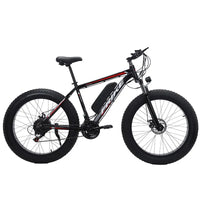 Powerful Motor Drive 350W  26 Inch Big Power Bicycle 36v 8AH Snow Electric Mountain Off Road Electric Bike Fat Tire