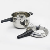 Prótese de laboratório dental cura pressão pote, Pote de esterilização a vapor de alta pressão, Pote de polimerização pneumática com manômetro