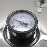 Prótese de laboratório dental cura pressão pote, Pote de esterilização a vapor de alta pressão, Pote de polimerização pneumática com manômetro