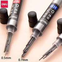 Press Type 0.5 0.7 HB Automatic Pencil Lead Press To Fill The Not Dirty Hands Office School Stationery Mechanical Pencil Refills