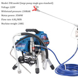 AOOKMIYA Professional High Pressure Electric Airless Sprayer Machine Airless Spray Gun Airless Paint Sprayer Painting Machine Tool