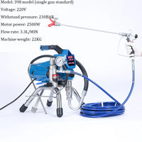 AOOKMIYA Professional High Pressure Electric Airless Sprayer Machine Airless Spray Gun Airless Paint Sprayer Painting Machine Tool