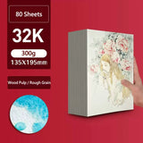 Profissional Aquarela Papel 300g Algodão Aquarelle Papel De Desenho A3 A4 Água Cor Papel Folhas Arte Suprimentos Para Artista