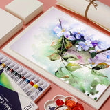 Profissional Aquarela Papel 300g Algodão Aquarelle Papel De Desenho A3 A4 Água Cor Papel Folhas Arte Suprimentos Para Artista