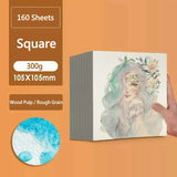 Profissional Aquarela Papel 300g Algodão Aquarelle Papel De Desenho A3 A4 Água Cor Papel Folhas Arte Suprimentos Para Artista