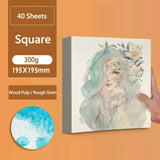 Profissional Aquarela Papel 300g Algodão Aquarelle Papel De Desenho A3 A4 Água Cor Papel Folhas Arte Suprimentos Para Artista