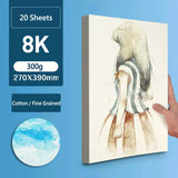 Profissional Aquarela Papel 300g Algodão Aquarelle Papel De Desenho A3 A4 Água Cor Papel Folhas Arte Suprimentos Para Artista