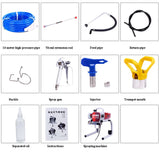 Profissional De Alta Pressão Airless Máquina De Pulverização, máquina De Pulverização De Tinta De Látex, Pulverizador De Tinta De Parede Doméstica
