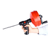 Profissional Manual WC Máquina De Dragagem, tubulação De Dragagem, Ferramentas De Esgoto, Doméstico, Cozinha, Bloqueio De água