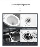 Profissional Manual WC Máquina De Dragagem, tubulação De Dragagem, Ferramentas De Esgoto, Doméstico, Cozinha, Bloqueio De água