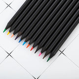 Promotion Custom Logo Pencil Printed Black Wooden Multi-color Pencil HB Pencil For Office And School