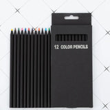 Promotion Custom Logo Pencil Printed Black Wooden Multi-color Pencil HB Pencil For Office And School