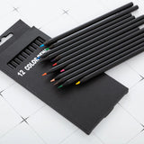 Promotion Custom Logo Pencil Printed Black Wooden Multi-color Pencil HB Pencil For Office And School