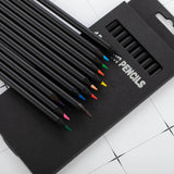 Promotion Custom Logo Pencil Printed Black Wooden Multi-color Pencil HB Pencil For Office And School