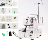 Quatro-Line Overlock máquina de costura portátil, elétrica, 4-Line