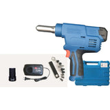 Rebitando a arma elétrica recarregável, 12V, 2.0Ah, bateria de lítio, rebitador do núcleo, ferramenta portátil do rebitamento