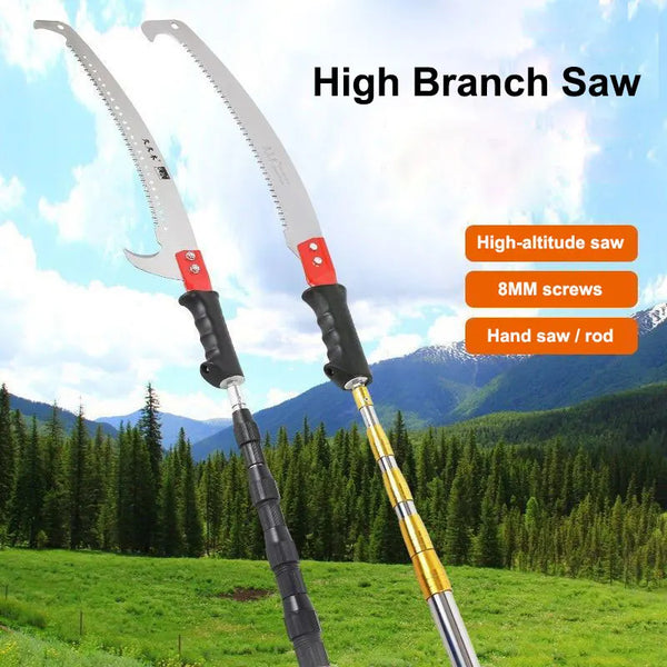 Reciprocating Pole Multifunctional High Fruit Tree Stainless Branch Garden Telescopic Hand Saw Altitude Tools Steel