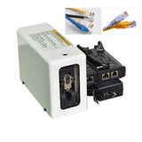 Rede Cable Crystal Cabeça Crimpagem Máquina, MUC Controle, Linha Telefônica Rebitando Máquina, Fibra Óptica, 5G Linha Crimper