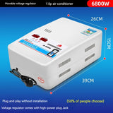 Regulador de tensão automático do agregado familiar, estabilizador monofásico, 120V-270V Output, 220V