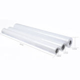 Rolo De Papel De Desenho Para Crianças E Estudantes, Artesanato Branco, Rolo De Papel De Pintura, 500*30cm, 2PCs